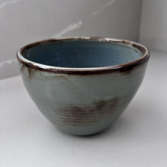 Jenna Basile Vintage Studio Art Pottery Set Of 4 Items TeaPot Jug Bowls 2002-04 - Picture 11 of 16